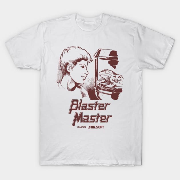 Blaster Master Sketch T-Shirt by dposhirts